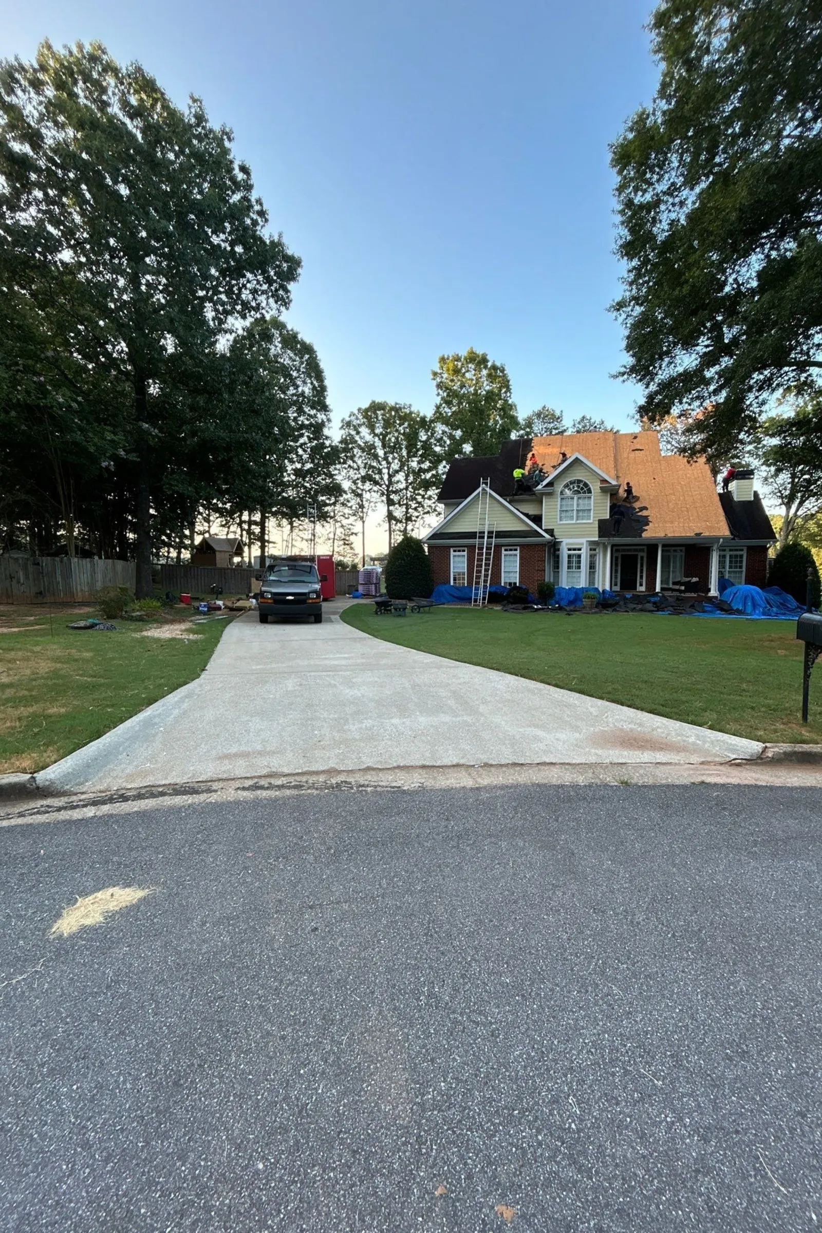 Home serviced by Southern Premier Roofing Georgia